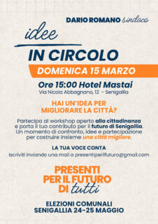 "Idee in circolo" per Dario Romano Sindaco