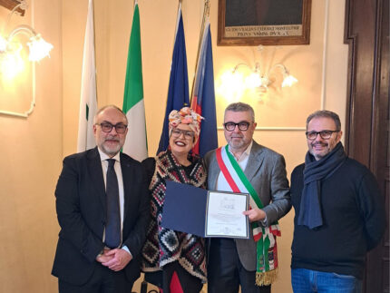 Attestato dal Comune di Senigallia a Serena Bacchiocchi