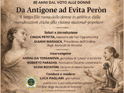 Da Antigone ad Evita Perón. Il lungo filo rosso delle donne in politica
