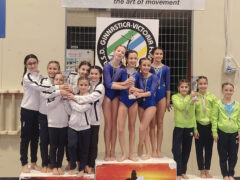 Ginnastica Artistica Cesanella a Fermo per gare regionali a squadra silver