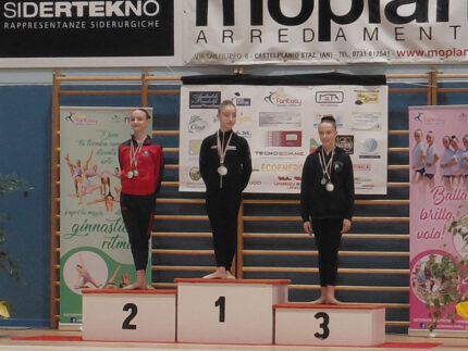 Polisportiva Senigallia alla seconda prova silver individuale di ginnastica ritmica