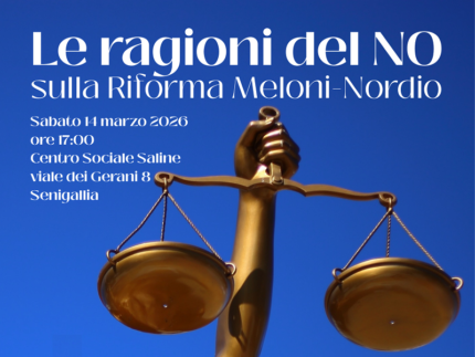 Terzo incontro del Comitato per il NO - Senigallia