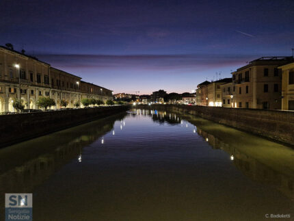 Tramonto sul Misa - Foto Claudio Badialetti