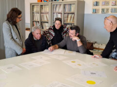 Concorso Accademia Orafa e BCC Fano - Giuria al lavoro