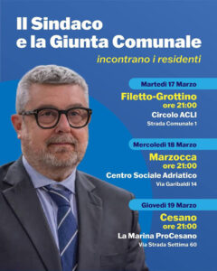 Sindaco e Giunta incontrano la cittadinanza