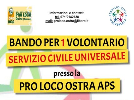 Servizio Civile alla Pro Loco di Ostra