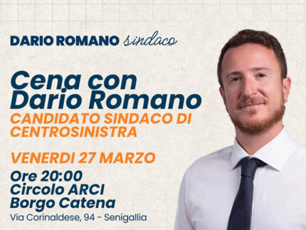 Cena con Dario Romano