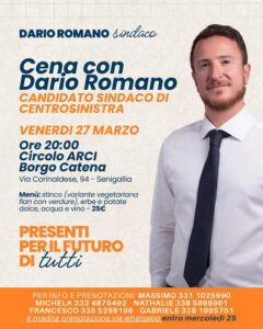 Cena con Dario Romano