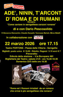 Ade', ninin, t'arcont d'Roma e di rumani