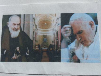 Padre Pio e Papa Giovanni Paolo II