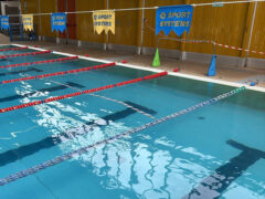 Piscina Molinello 2 con aree e corsie interdette