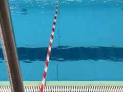 Piscina Molinello 2 con aree e corsie interdette