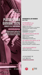 Piattaforma Giovani - Concerto Scuola Musica Bettino Padovano