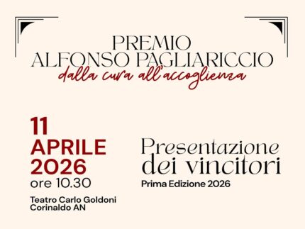 Prima edizione del premio Alfonso Pagliariccio