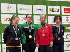 Noemi Vescovo sul podio Noemi Vescovo sul podio