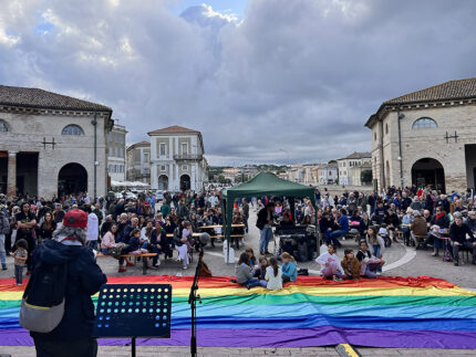 Il Foro Annonario il 25 aprile