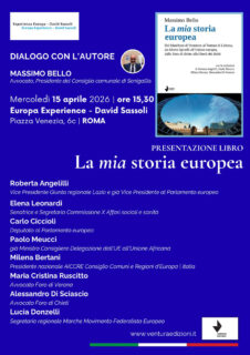 Presentazione a Roma per il libro di Massimo Bello