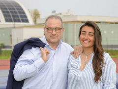 Roberto Paradisi e Giorgia Della Valle