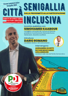 Senigallia Città Inclusiva: incontro con Simohamed Kaabour