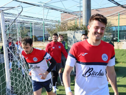 Real Porto Senigallia in allenamento