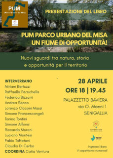 Presentazione libro PUM Parco Urbano del Misa