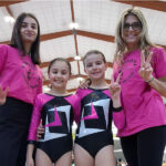 Atlete Ginnastica Artistica Cesanella impegnate alle gare nazionali di Ginnastica Acrobatica a Brescia