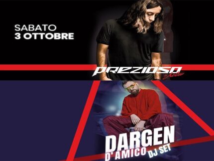 D'Argen D'Amico e Dj Prezioso ospiti alla Festa dell'Uva di Cupramontana