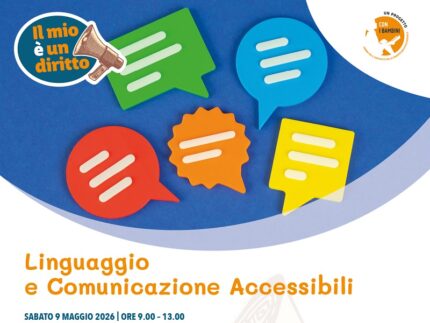 Percorso "Linguaggio e comunicazione accessibile"