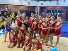 Polisportiva Senigallia alla seconda prova Regionale del Campionato Uisp di Ginnastica Ritmica