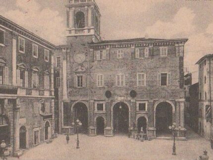 Palazzo Comunale di Senigallia - Stampa d'epoca