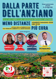 Dalla parte dell'anziano - Incontro a Montignano l'8 maggio 2026