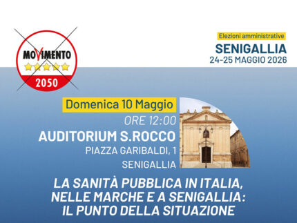 M5S: incontro a San Rocco con Riccardo Ricciardi sulla sanità pubblica