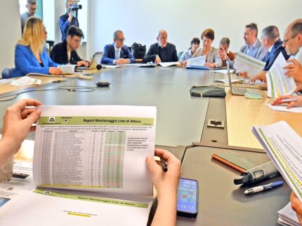 Conferenza stampa sulle liste d'attesa