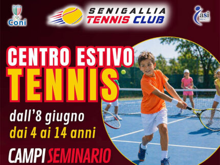 Centro estivo tennis a Senigallia