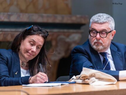Alessandra Locatelli e Massimo Olivetti