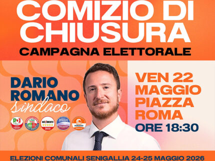 Dario Romano chiude la campagna elettorale