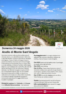 Domenica 24 maggio 2026 Anello del Monte Sant'Angelo