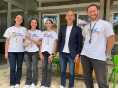Staffetta 4x100 femminile Scuola Belardi qualificata alle finali dei Giochi della Gioventù