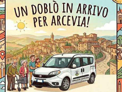 Un Doblò in arrivo per Arcevia
