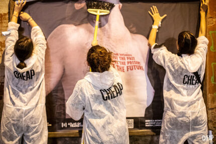 CHEAP, intervento arte urbana