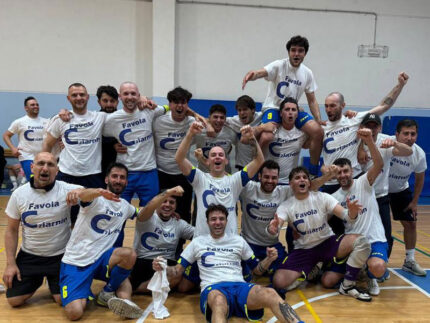 Ciarnin calcio a 5 festeggia la promozione in serie C2