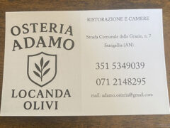Osteria Adamo - Locanda Olivi - Senigallia Osteria Adamo - Locanda Olivi - Senigallia