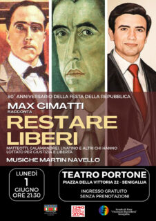 Restare Liberi - spettacolo di Max Cimatti