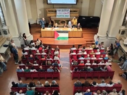 Evento all'auditorium San Rocco con gli attivisti della Global Sumud Flotilla