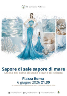 Sapore di sale, sapore di mare - Evento di moda e musica dell'IIS Corinaldesi Padovano