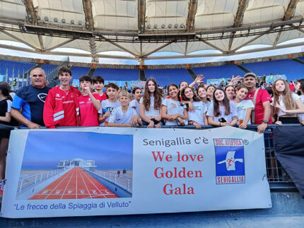 Atletica Senigallia allo Stadio Olimpico di Roma per il Golden Gala 2026