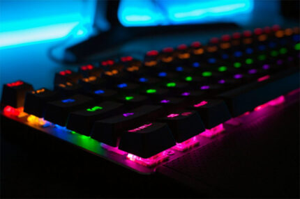 Tastiera PC a LED