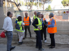 Sopralluogo cantiere nuova palazzina emergenze all'ospedale di Senigallia Sopralluogo cantiere nuova palazzina emergenze all'ospedale di Senigallia