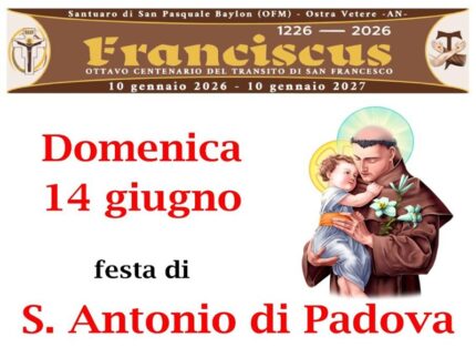 Celebrazioni per s. Antonio di Padova a Ostra Vetere