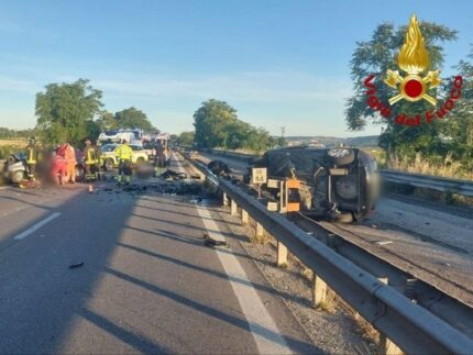 Incidente sulla Statale 77